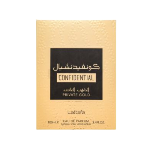 Confidential Private Gold - Lattafa - 100ml - Eau de Parfum - Unisex